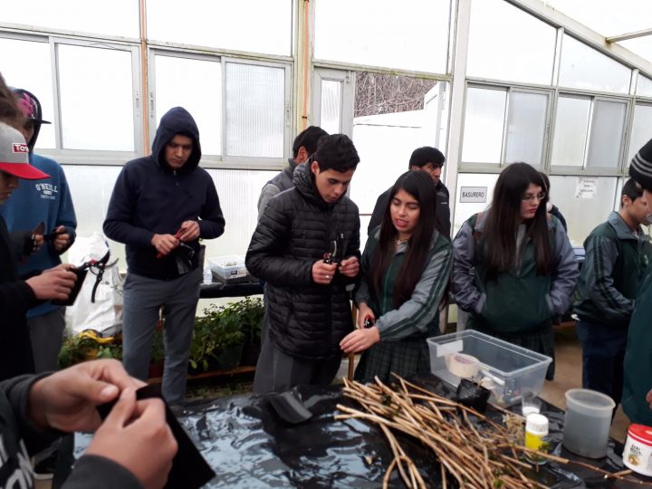 Visita Liceo Agrícola de Negrete